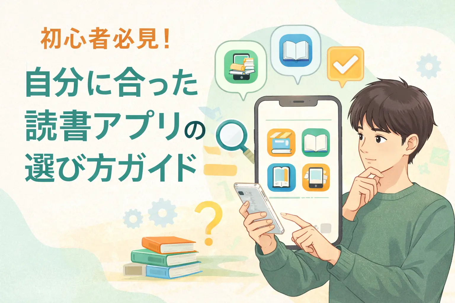 初心者必見!自分に合った読書アプリの選び方ガイド