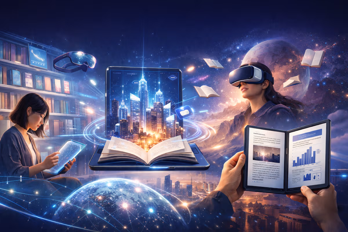 未来の電子書籍市場を予測する - 読書体験の新たな潮流