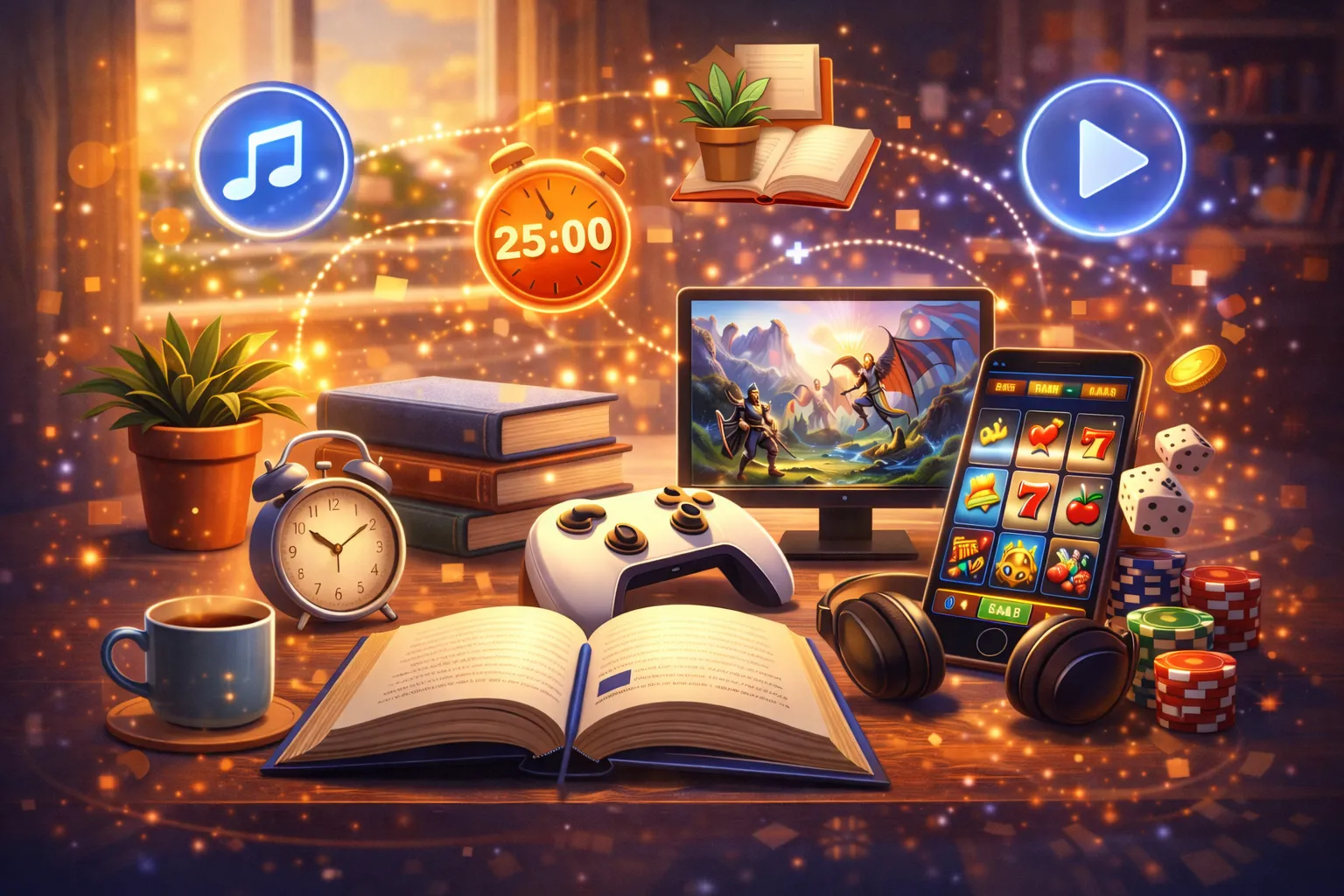 読書をもっと楽しくする休憩・気分転換ガイド