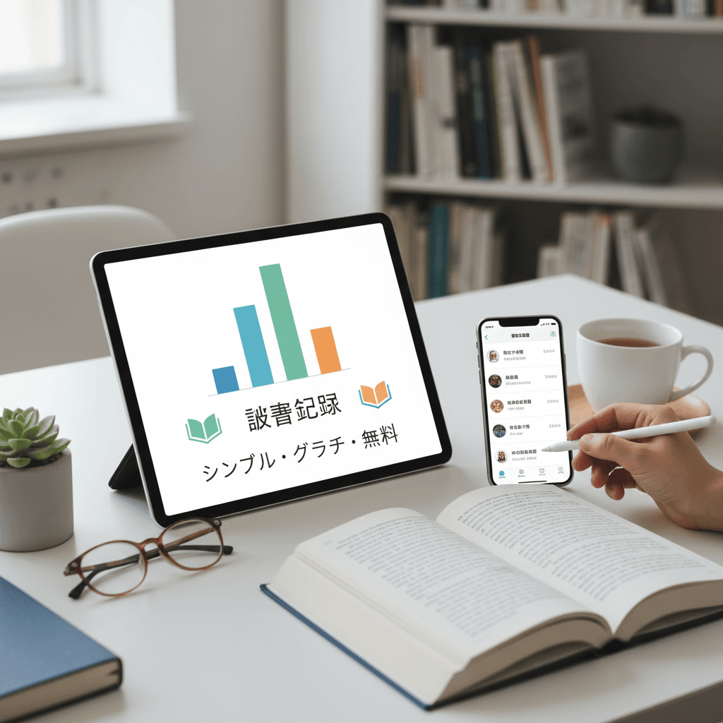 読書記録アプリ シンプル・グラフ・無料で賢く読書を可視化する完全ガイド